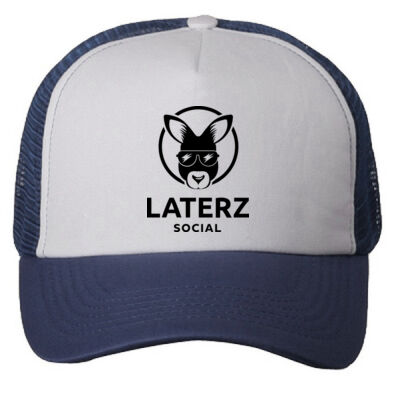 Mesh Back Trucker Cap Dark Laterz Thumbnail